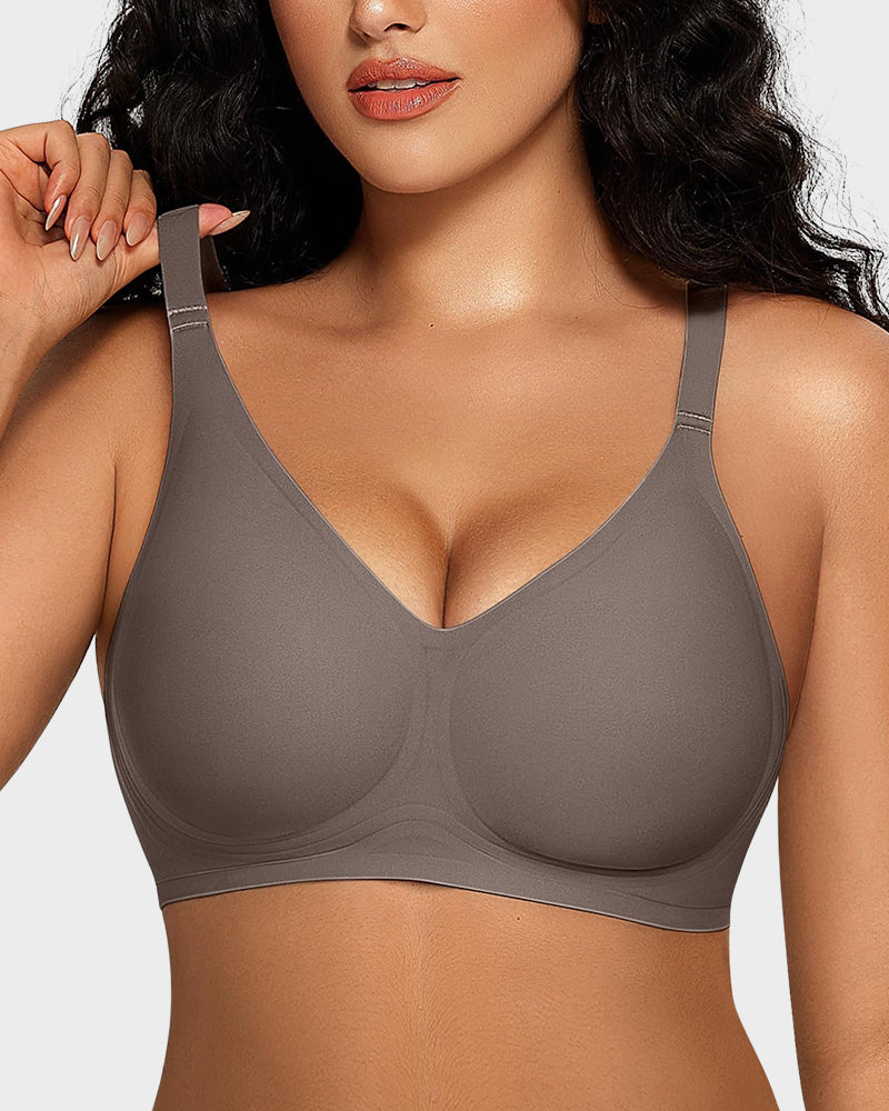 Sujetador Sin Costuras con Soporte de Gel – Confort Suave