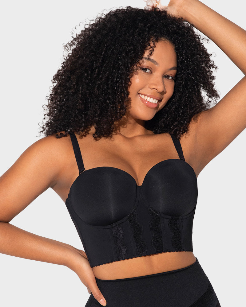 Sujetador Sin Tirantes con Espalda Baja – Elegancia Invisible