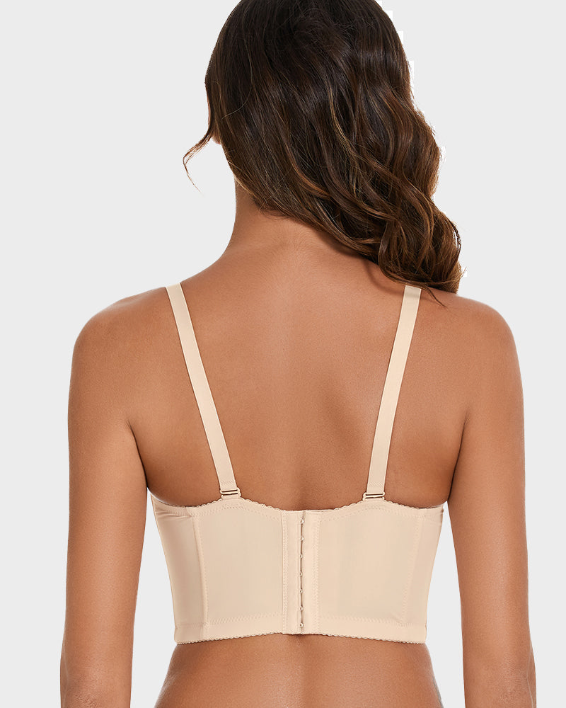 Sujetador Sin Tirantes con Espalda Baja – Elegancia Invisible