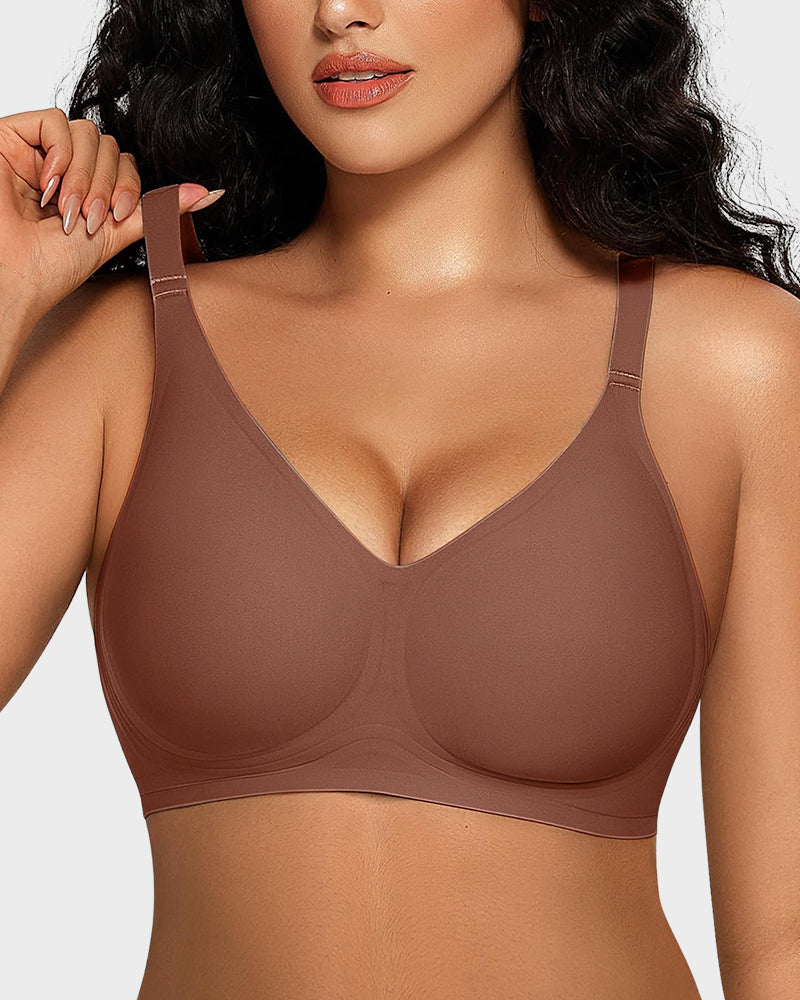 Sujetador Sin Costuras con Soporte de Gel – Confort Suave