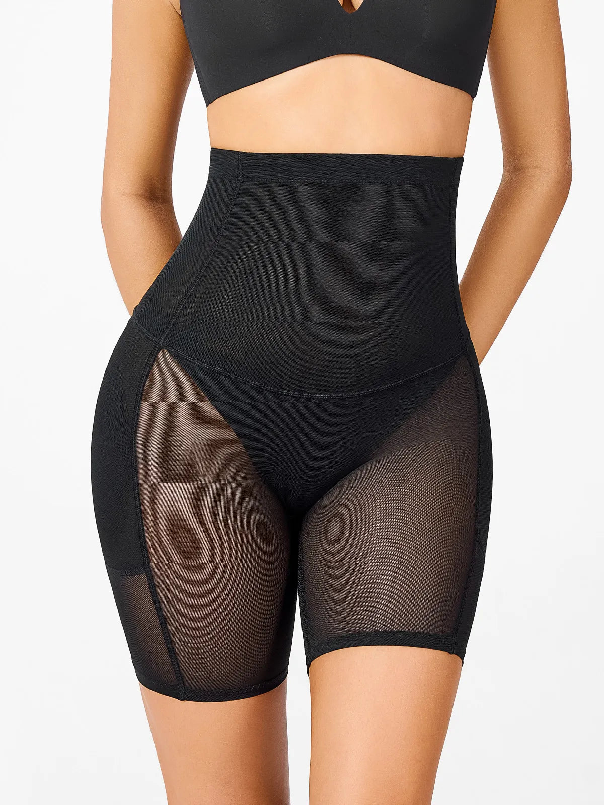 BodyAir™ Lift – Braguita Modeladora Transpirable con Almohadillas y Cintura Alta