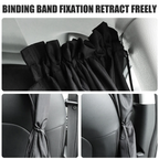 Complete Car Privacy Curtain Set (4 Pieces)