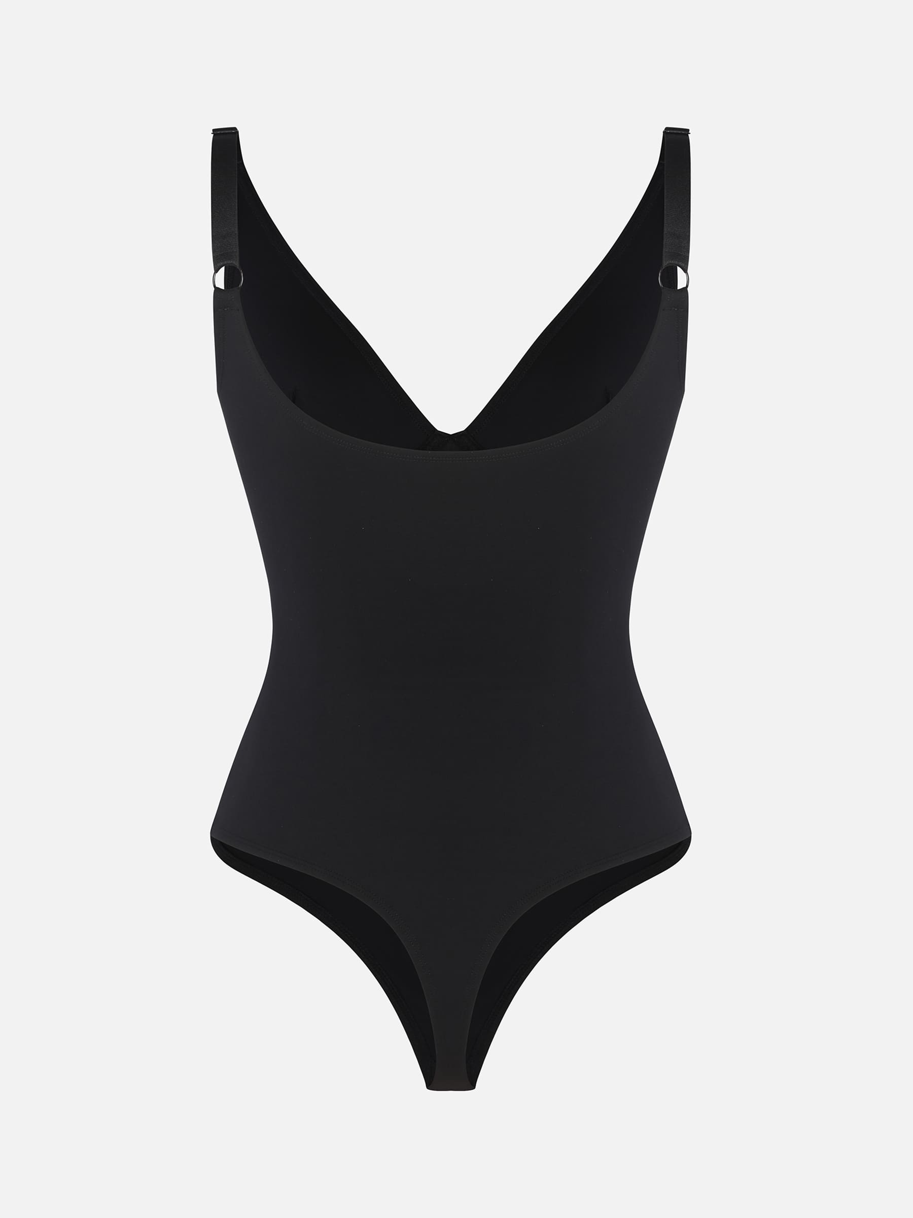 Feelingirl V Neck Tummy Control Shaping Bodysuit