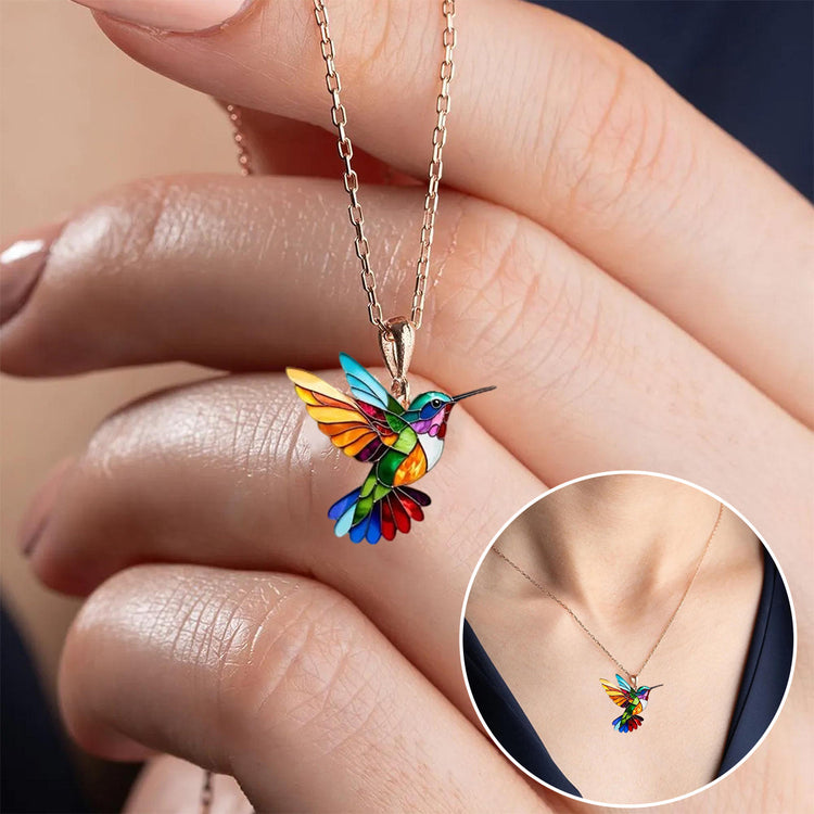 Samanta – Collar de Colibrí (Pendientes de Regalo)