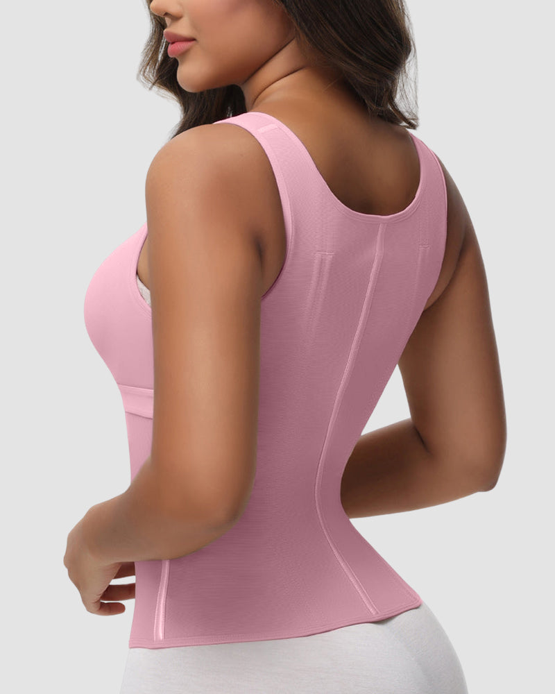 Faja Modeladora de Doble Capa con Soporte y Sujetador Integrado