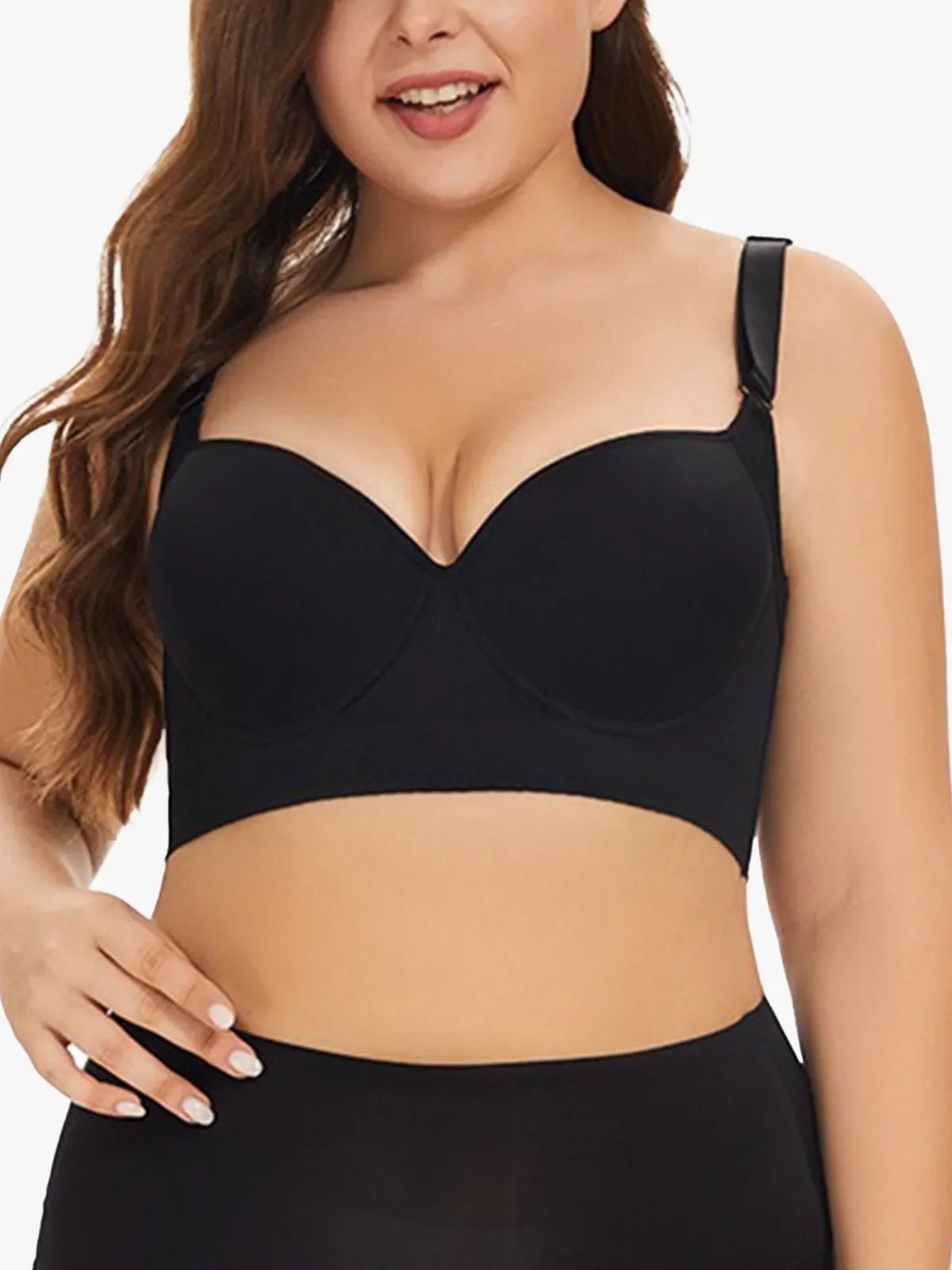 LuxeForm™ - Sujetador Push-Up con Efecto Alisador en la Espalda