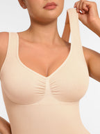Feelingirl Bust Support Waist and Abdomen Control Shape  Wide Straps Tank Top
