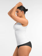 Feelingirl Bust Support Waist and Abdomen Control Shape  Wide Straps Tank Top
