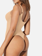 Feelingirl V Neck Tummy Control Shaping Bodysuit