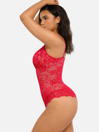 Feelingirl-V-Neck-Bodysuit-with-Lace-Fabric-RD8