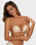 Sujetador Push-Up Invisible con Cierre Frontal