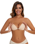 Sujetador Push-Up Invisible con Cierre Frontal