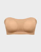 Sujetador Bandeau con Cierre Lateral y Efecto Antideslizante