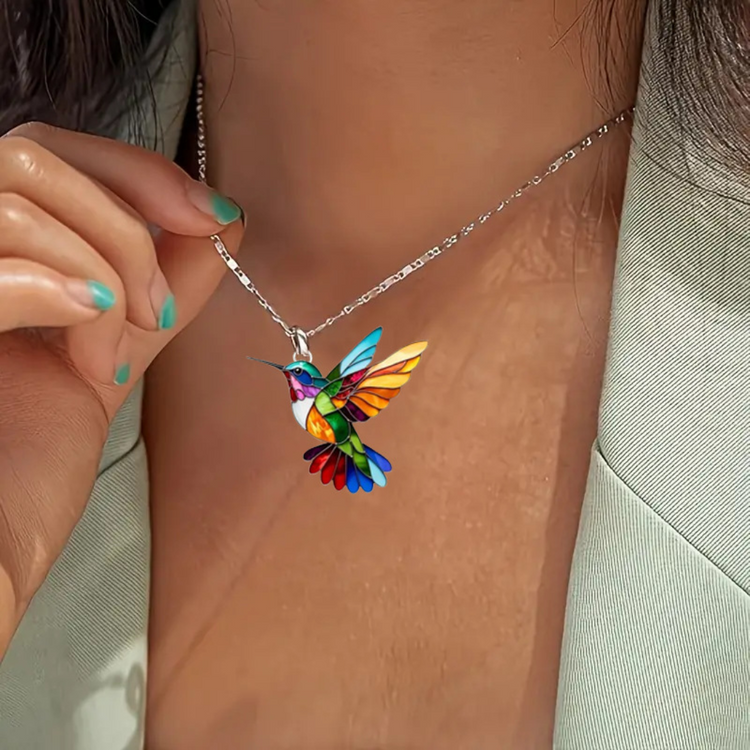 Samanta – Collar de Colibrí (Pendientes de Regalo)