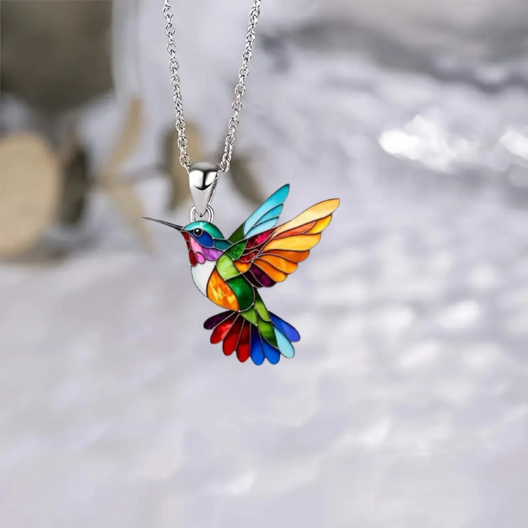 Samanta – Collar de Colibrí (Pendientes de Regalo)