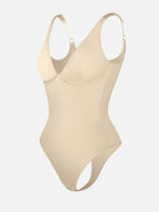 Feelingirl V Neck Tummy Control Shaping Bodysuit