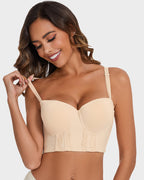Sujetador Sin Tirantes con Espalda Baja – Elegancia Invisible