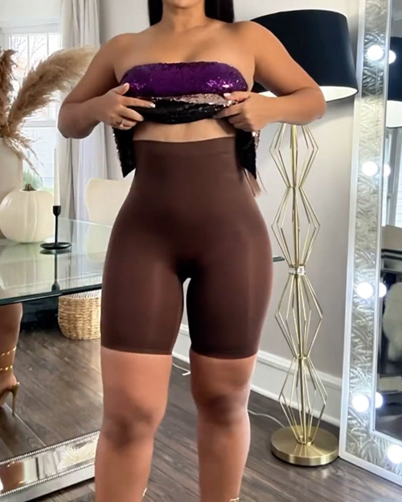 Pantalones Modeladores Sin Costuras con Efecto Levanta Glúteos