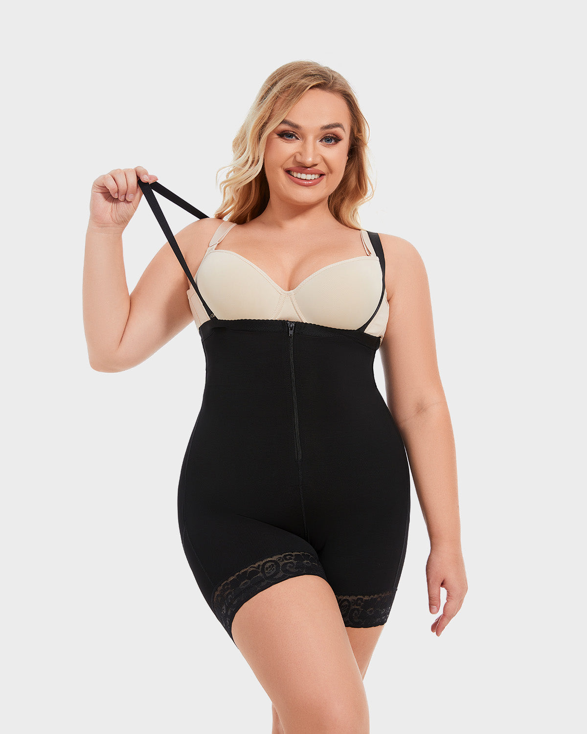 Body Modelador con Apertura en el Pecho y Control Abdominal™