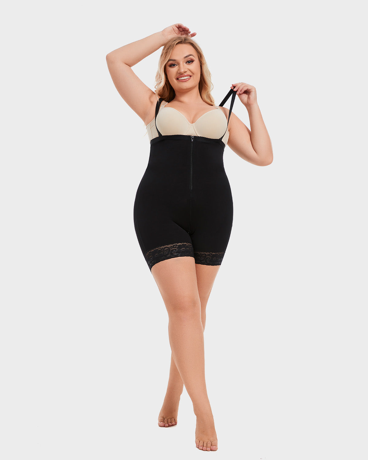 Body Modelador con Apertura en el Pecho y Control Abdominal™