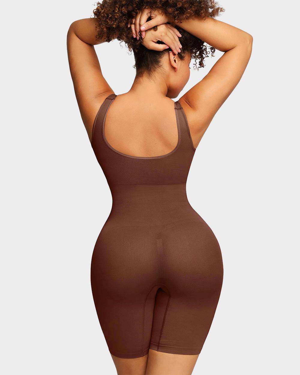 Body Modelador Sin Costuras Hasta Medio Muslo – EcoComfort™