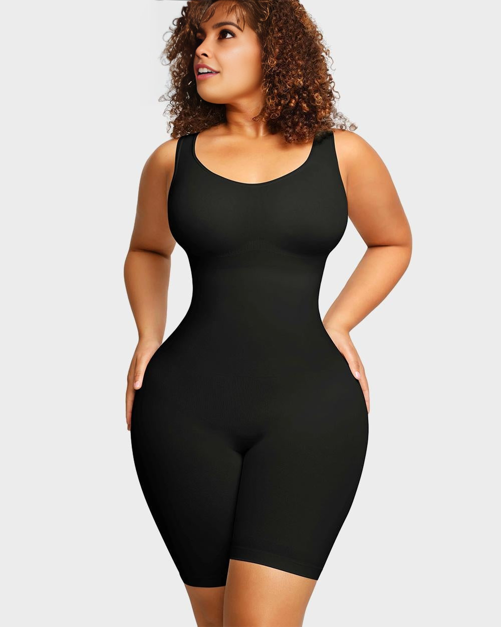 Body Modelador Sin Costuras Hasta Medio Muslo – EcoComfort™