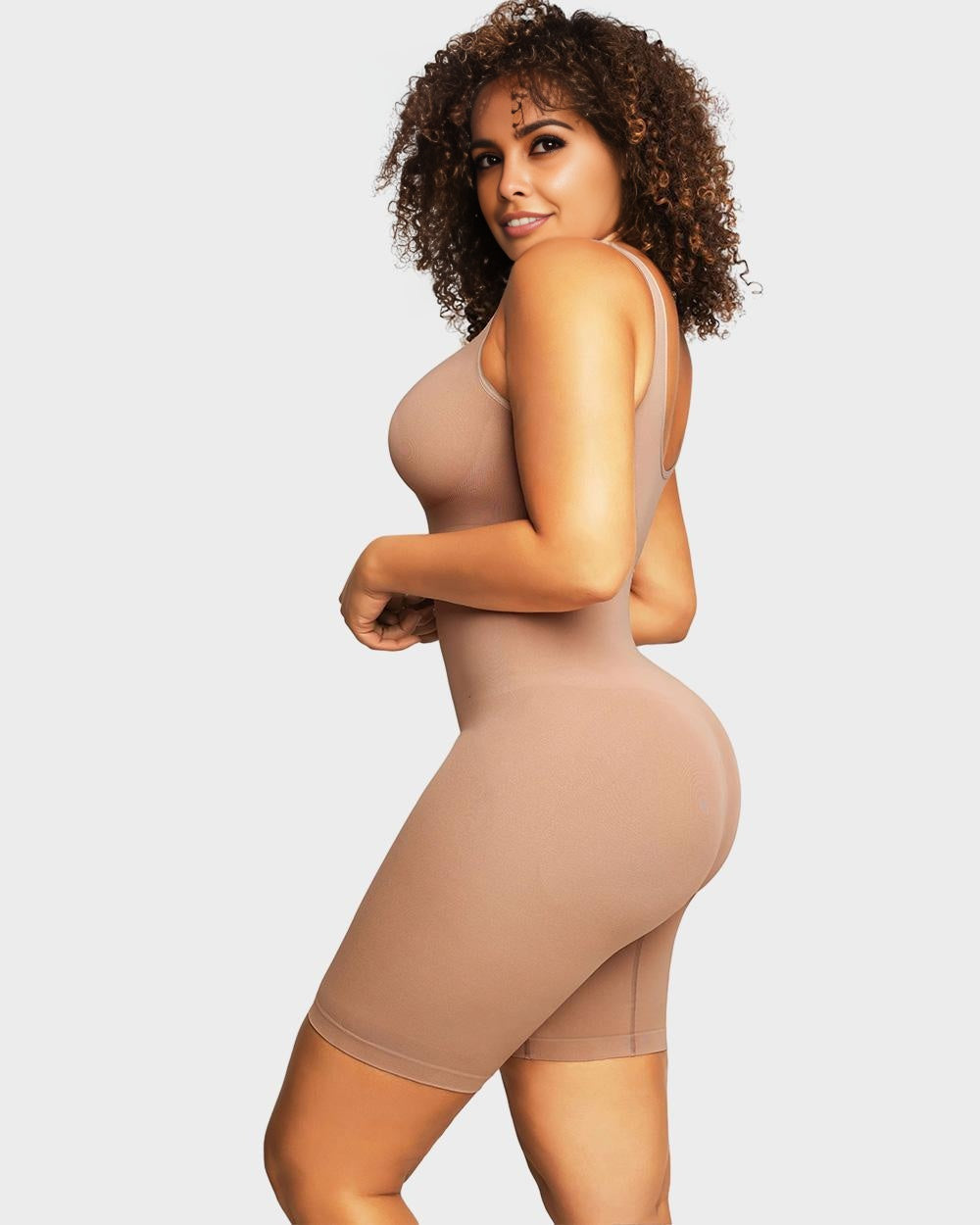 Body Modelador Sin Costuras Hasta Medio Muslo – EcoComfort™