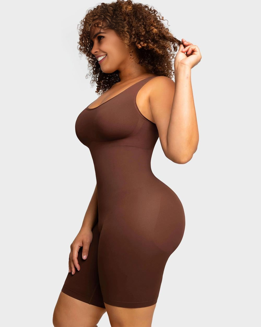 Body Modelador Sin Costuras Hasta Medio Muslo – EcoComfort™