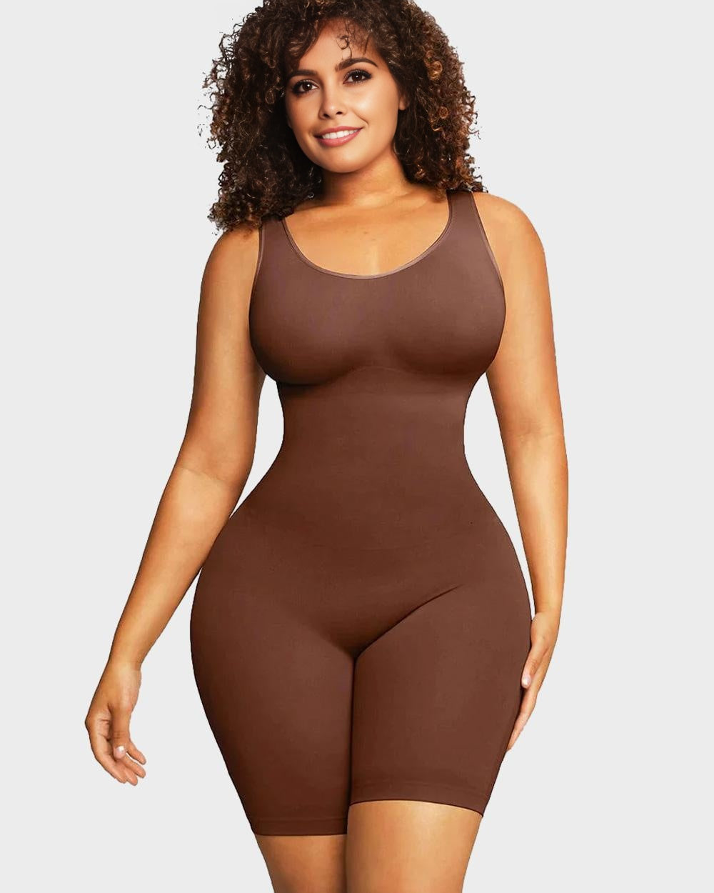 Body Modelador Sin Costuras Hasta Medio Muslo – EcoComfort™