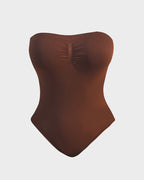 Silueta Elevada™-Body Modelador Sin Tirantes con Control Abdominal