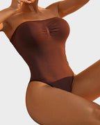 Silueta Elevada™-Body Modelador Sin Tirantes con Control Abdominal